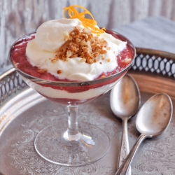 Boozy Rhubarb Fool