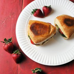 Strawberry Pesto Grilled Cheese