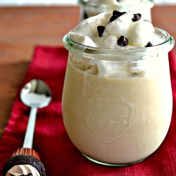 Chocolate Chip Cookie Dough Pudding