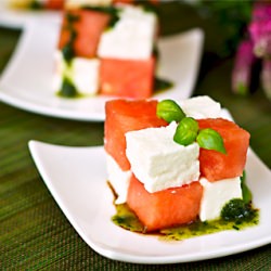 Watermelon and feta puzzle