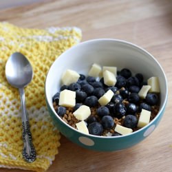 Blueberry and Cheddar Breakfast