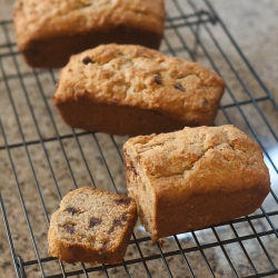 Coconut Chocolate Chip Banana Bread