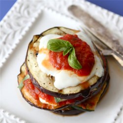 Grilled Eggplant Parmesan