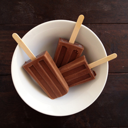 Homemade Fudgesicles