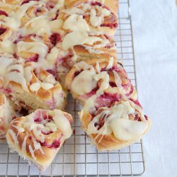 Raspberry-swirl sweet rolls