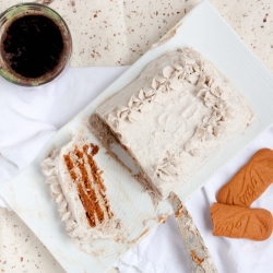 Biscoff Espresso Icebox Cake