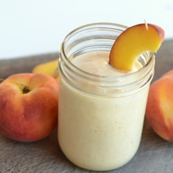 Peach Cobbler Smoothie