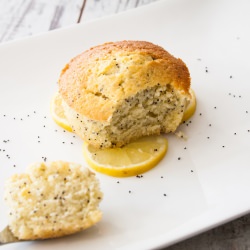 Lemon Cake with Poppy Seeds