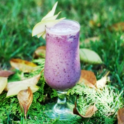 Mulberry and Pear Smoothie