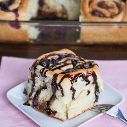 Blueberry Chocolate Rolls