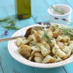 Lemon Lavender Potato Salad