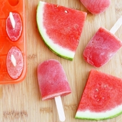 Watermelon Margarita Popsicles