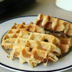 Cinnamon Chip Waffles