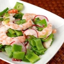 Shrimp and Snow Pea Salad