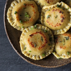 Roasted Mushroom & Chèvre Ravioli