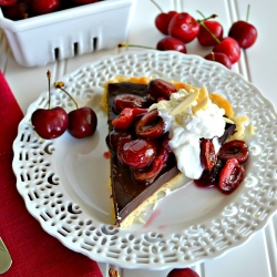 Chocolate Cherry Tart