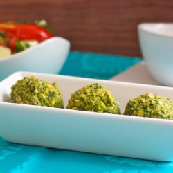 Baked Falafel with Tangy Tahini