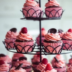 Raspberry Chocolate Cupcakes