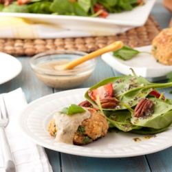 Maple Pepper Salmon Cakes