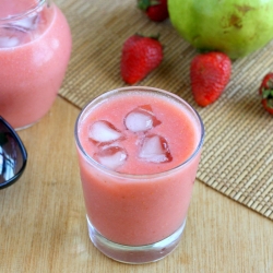 Guava strawberry juice