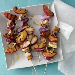 Chicken, Plum Kebabs