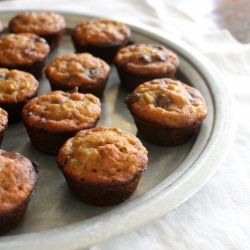 Zucchini Choc Chip Muffins