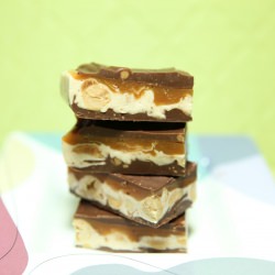 Homemade Snickers Bars