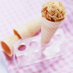 Carrot ice-cream