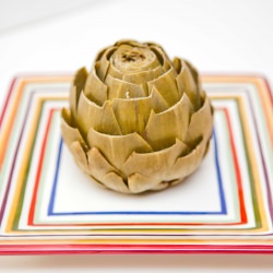 Steamed Artichoke