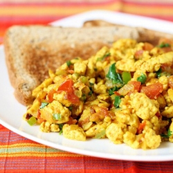 Akoori Indian Tofu Scramble