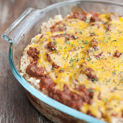 Sour Cream Rice Bake