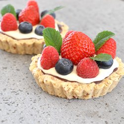 Mini Pies with Summer Berries