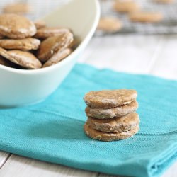 Homemade PB Dog Biscuits