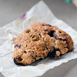 Whole Wheat Blueberry Scones