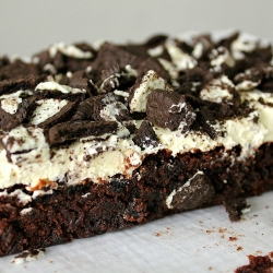 Oreo Cream Cheese Brownies