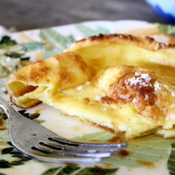 Dutch Babies with Meyer Lemons