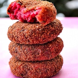 Beets Cauliflower Cutlets