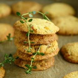 Cornmeal Cookies with Apricots