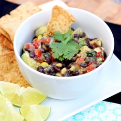 Black Bean, Corn and Avocado Salad