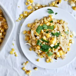 Grilled Corn Quinoa