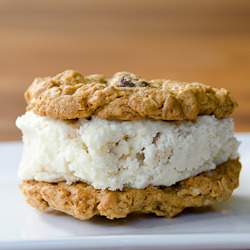 Oat PB Choc Chip Ice Cream Sandwich