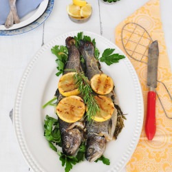 Baked Trout en Papillote