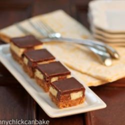 Rolo Cheesecake Bars