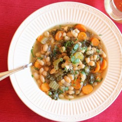 Lazy Day Kale and White Bean Soup