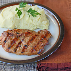 Tangy Barbecued Pork Chops