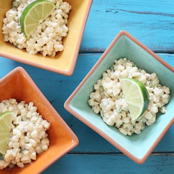 Warm Mexican Corn Salad