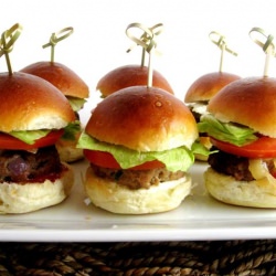 Turkey and Beef Sliders