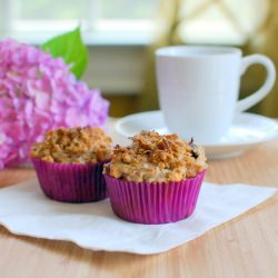 Cherry Yogurt Bran Muffin