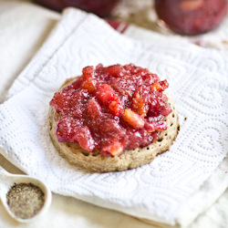 Cherry Jam with Honey, Black Pepper