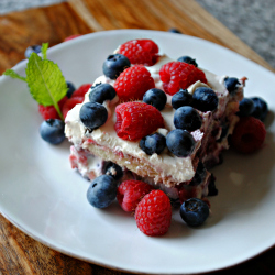 Red, White, and Blue Yiramisu